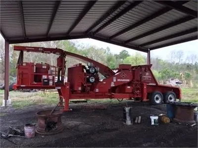 Morbark, 40/36, 2015, Whole Tree Drum Chipper, Caterpillar C18 765HP Engine, 690 Hours