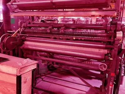 Goebel, Rapid U, Slitter Rewinder, Width 63", Unwind 60", Rewind 24"