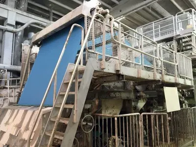 Over, Twin Wire Tissue Machine, 1995, 2750mm Width, 1400 m/min, 67 TPD