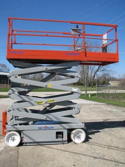 Skyjack, SJIII4626, 2011, 26' Raised Height, Deck Extension, 200 Hours