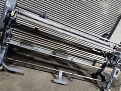 Utica, Fabric Roll Slitter, 93" Overall Shaft, 72" Rewinder, 220V