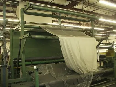 Intra, Double & Roll Machine, 195 inch Face Let-Off, 138 inch Winder, Folding Apex Overhead