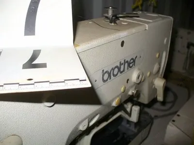 Brother, LK3-B4 33 EX, Sewing Head, with Table, Motor, Control Box, Pedal