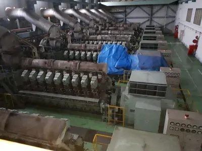 Mitsubishi, 18KU30A, 1998, 45MW HFO Power Plant, 50Hz, 8 Sets x 5.6MW