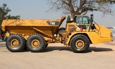 Caterpillar, 740, 2008, Articulated Dump Truck, 10535 Hours