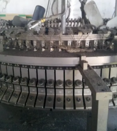 Orizio, JHNC, 2004, Single Jersey, 4 Track, 34" Diameter, 28 Gauge, 102 Feeders