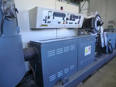 Erema, RGA-160 VE, 1994, Complete Recycling Line, 160mm Extruder, 110 kW Cutter, LF-450/2 Laser Filter