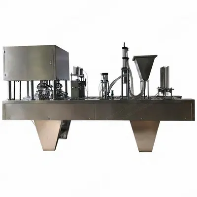 NovaStar, FC111, Linear Cup Filling Sealing Machine, 50 to 300 ml Filling Range, 3000 to 10000 Cups/h