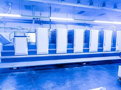 Komori, GL640-C, 2014, 6 Colors, Offset Press with Coater