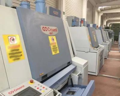 Crosrol, CFP, 2010, 100x120mm Can Size, Automatic Can Changer, ABB Inverter, Siemens PLC