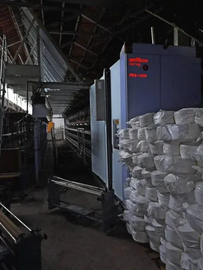 Barmag Texturing Machine, 2009, 240 Spindles, Single Yarn Path, 3 Rollers
