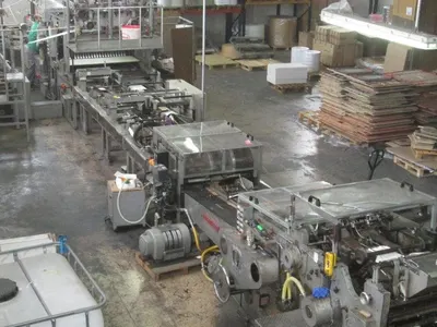Newlong, 345T+505 TH, 1991, SOS Carrybag Machine, Sheet-Fed, Twisted Rope Handle