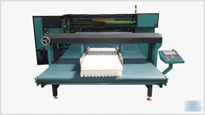 NovaStar, Pocket & Bonnel Spring Rollpack Machine, 2050mm Max Width, 14 Rolls/Hour