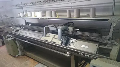 Shima Seiki, SEC 202 FF, 1986, E7 Gauge, Flat Knitting Machine