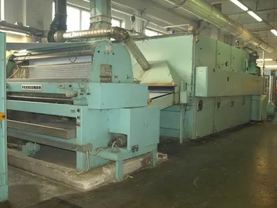 Fleissner Thermoprocessing Line, 1988, 2200mm Working Width, 160-170C Working Temperature