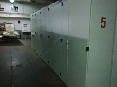 Barmag, SW-62-R-900, 1990, POY Line, 8 Positions, 6 Ends per Position, 290 kg/hr Capacity