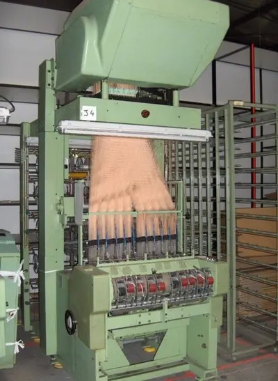 Muller, MVC 150, 1988/1989, Ribbon/Label Jacquard Weaving Looms, 6 Colors