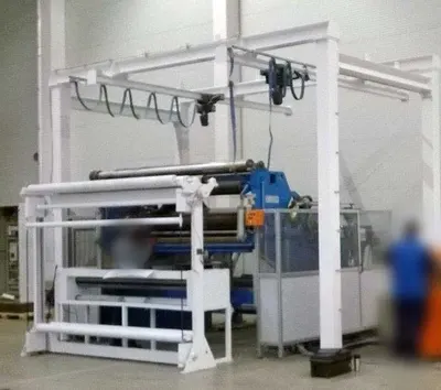 Acelli, 602, 1996, Winder, Working Width 2300mm, Max Roll Diameter 1500mm, Working Speed 180m/min