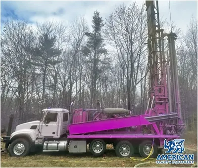 Reichdrill, T690W, 2004, 1070/350 Sullair Compressor, Cat C15 565 HP Deck Engine, Mack CV713 Truck
