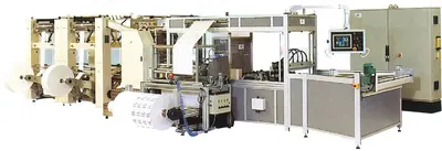 NovaStar, MCA4-EFT, Surgical Gauze Compressing, Folding, and Bagging Machine, 44 cm Width, 4 Tracks