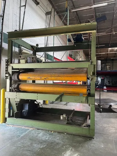 Foam Compressor (Crusher) Machine, 14 Rollers, 10'3.5" x 6'6" x 11'8"