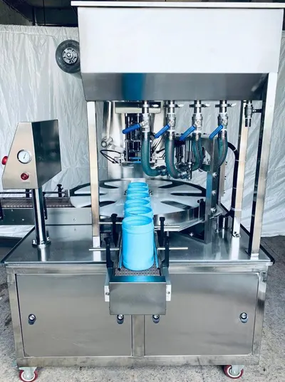 NovaStar, BD114, Bottle Filling and Sealing Machine with Automatic Labeler, 1200 to 1500 Bottles per Hour