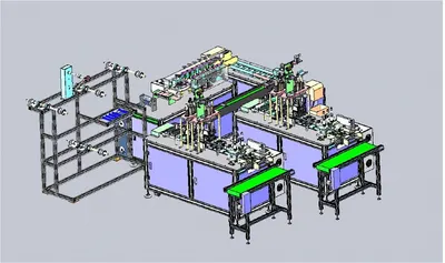 NovaStar, FM132, Automatic Disposable Face Mask Making Line, 60 to 80 pcs/min, 11 kW, 7000x4200x2400mm