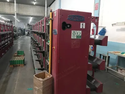 Superba, LV, 2007, Acrylic Carpet Yarn Heat Setting Machine, 48 Heads, 3 Tunnels
