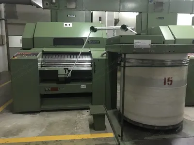 Truetzschler, DK 740 RIK 2, 1990, Carding Machines, Can Size 24x42 in, with FBK533, CCD, CFD