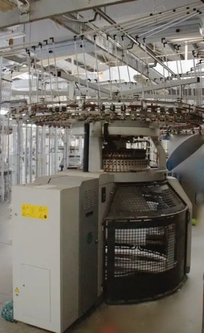 Mayer & Cie, Circular Knitting Machines, 30" to 34" Diameter, 1999 to 2004, 18E to 28E Feeds, Lot of 5 Machines