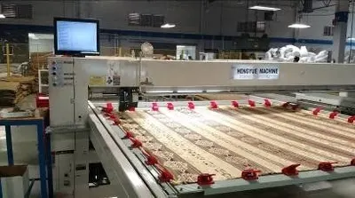 Computerized Single Needle Quilter, 3000mm, 2013, 2 Frames