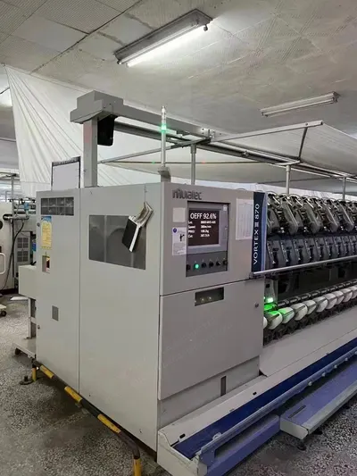 Murata, Vortex 870, 2013, 96 Spindles, with AD and Wax Device