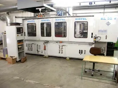 Kiefel, KL 52, Inline Thermoformer, 520x400mm Max Tool, 570mm Max Foil Width, 30 Cycles/Min