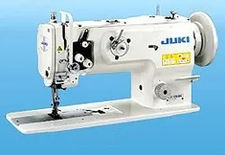 Juki, LU1508NS, Single Needle Walking Foot Sewing Machine, with Welting Feet, Table, Stand, Motor, LED Light