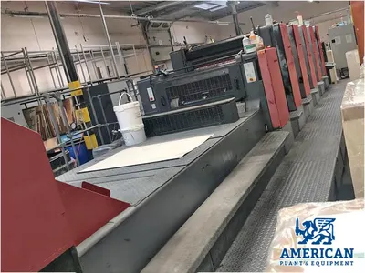 Heidelberg, CD 102-5+LX, 2001, 5 Colors, Coating Unit, CP 2000 Control