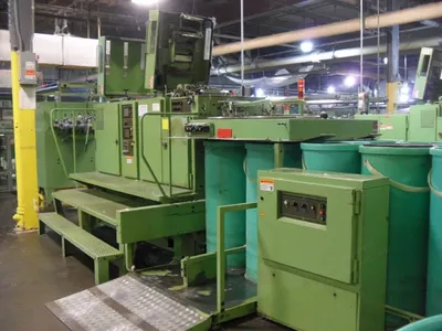 NSC Schlumberger, GC15, 1998, Tandem Head, Autoleveller, 10 End Can Creel