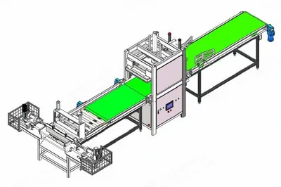 NovaStar, PQ126, Pillow Vacuum Press & Roll Machine, 4 to 6 pcs/min, 11.2 kW, 220V