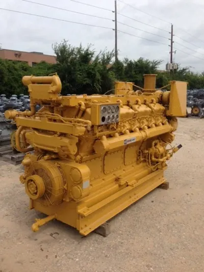 Caterpillar, D399, 1980, 1215 HP, 1200 RPM, Rebuilt Diesel Industrial Engine