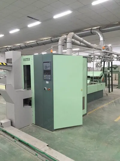 Rieter, E32 & E62, 2005, Comber Lines, 5 Lines (E32 Unilap + 6x E62 Combers) 2005, 1 Line (E35 Unilap + 6x E65 Combers) 2007