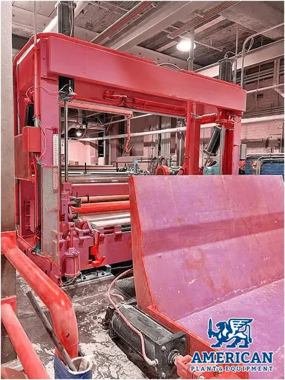 Jagenberg, Vari-Dur, 116" Width, 4000 FPM, 60" Rewind