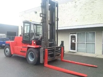 Kalmar, DCD-120-12, Forklift, 36,000 lbs Capacity, 216" Mast, 96" Forks