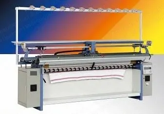 NovaStar, KH157, Computerized Collar Knitting Machine, 40 to 100 Inch Width, 3G to 16G Gauge, 6 Colors