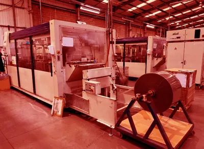 Illig, RV53B, 2001, Automatic Roll-Fed Thermoforming Machine, Max Sheet 500x350mm