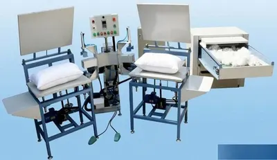 NovaStar, PC203, Pillow Weight Setting Filling Machine, 160-190 kg/h, 790mm Belt Width