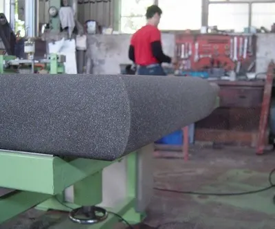 Chyan Fong, Polyurethane Foam Radius Cutting Machine, 1000x800mm Table, 60-150mm Cutting Thickness, 10 m/min