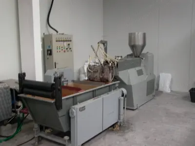 Covema, PP Ribbon Tape Line, 450mm Width, 45mm Screw, 42-Point Winder