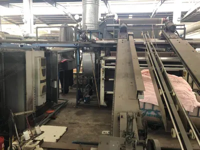 Santex Dryer Compactor, 2400mm Width, 4 Chambers, Pin Chain, Padder, 2006