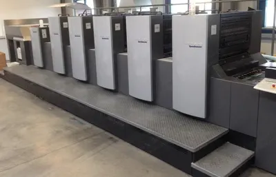 Heidelberg, Speedmaster 74 5HL, 2011, 5 Colors, 530x740mm, Coater, High-Pile Delivery