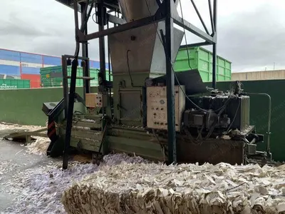 Jovisa, JS500V, 1991, 18 TM Press Load, 550x800mm Bale Dimension, Automatic Tie Bale Press