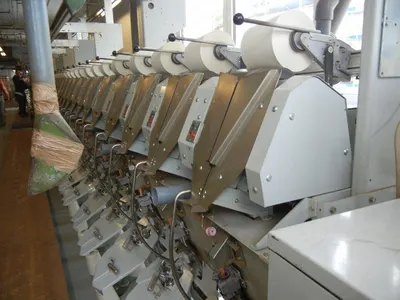 SSM, GSX, 1992, Singeing Combiwinder, 16 and 24 Spindles, 6 Inches Output, 380V/50Hz